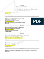 Driving License Written Test