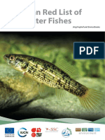 European Red List of Freshwater Fishes: Jörg Freyhof and Emma Brooks