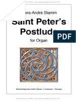 Saint Peter S Postlude For Organ