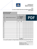 Formato Horas Efectivas Inicial y Primaria