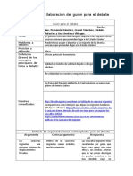 Act 4 Elaboración de Un Guion para Debate