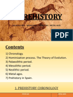 Prehistory: Palaeolithic - Mesolithic - Neolithic - Metal Ages