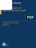 Guidance Notes For The Classification of Special Service Craft Calculation Procedur