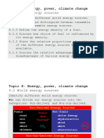 Topic 8 - 2 - World Energy Sources