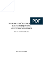 Impactos Econômicos e Sociais Das Decisões Judiciais - Rogério Gesta Leal