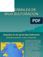 Depositos Epitermales Baja Sulfuracion PDF