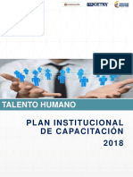 Plan de Capacitacion 2018