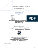 Financial Performance Evaluation - A Study On Social Islami Bank LTD 2019