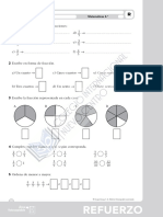 Matemáticas, Tema 5, Actividades de Refuerzo