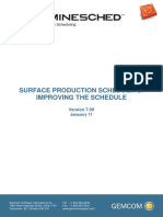 04 Surface Production Improving The Schedule