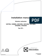 Installation Manual: Washer Extractor W575N, W585N, W5105N, W5130N, W5180N, W5250N, W5330N