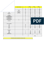 Description Location (Grid Line) # Length (M) Width (M) Height (M)