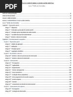 Notas e Comentários À Lei Da Saúde Mental