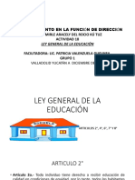 Resumen Ley General de La Educacion