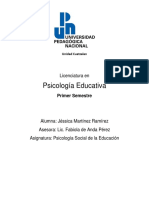 Ensayo Psicología Social UPN