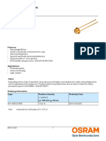 Infrared Emitter (850 NM) : Features