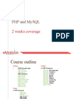 Module 4 PHP and Mysql