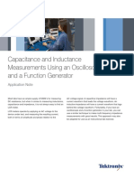 Capacitance and Inductance Measurements Using An Oscilloscope PDF