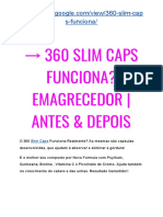 360 SLIM CAPS Emagrecedor Natural? EMAGRECE? - É Fraude Ou Balela??