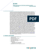 General Description: Presettable Synchronous 4-Bit Binary Up/down Counter