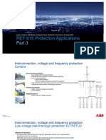 REF 615 Protection Applications - Part - 3