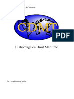 L'Abordage en Droit Maritime