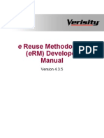 Specman e Reuse Methodology - Developer's Manual