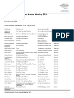 Davos Participant List