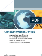 Complying With ISO 17025 A Practical Guidebook