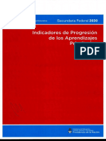 Indicadores de Progresión de Los Aprendizajes Prioritarios