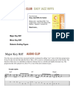 Easy Jazz Riffs PDF