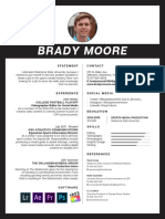 Brady Moore Adobe Resume