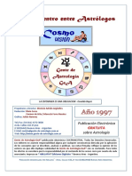 Gente de Astrologia. CosmoVision Encuentros. Num. 01. 1997