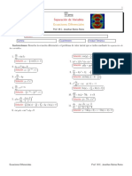 Tarea Separación de Variables