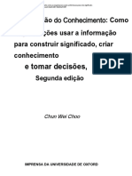 15 The Knowing Organization How Organizations Use Information To Construct Meaning Create Knowledge and Make Decisions - En.pt