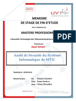 Audit Securite Systeme Informatique MTIC PDF