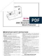 Singer Manual 226333