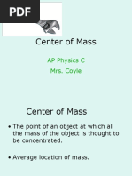 2 Center of Mass