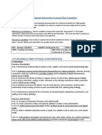 Francis Marion University Lesson Plan Template: Previous Standard(s)