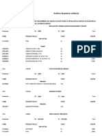 Analisis Costos Unitarios Desague