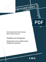 Alberto Araujo (éd.), Felipe_ Durand, Yves_ Sironneau, Jean-Pierre - Variations sur l’imaginaire _ L’épistémologie ouverte de Gilbert Durand - Orientations et innovations. (2015, Primento Digital Publishing)