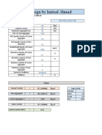 Mix Design by Imtisal Ahmad: Required Data