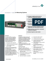 INTECONT® PLUS For Measuring Systems: % Compact Weighing Electronics For