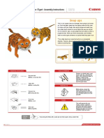 Snap Ups (Tiger) : Assembly Instructions