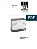 MANUAL Destilador GLF 4 - 8 Español