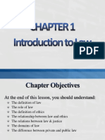 Chapter 1 Introduction To Law