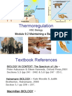 Thermoregulation: Module 9.2 Maintaining A Balance