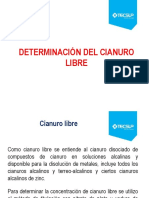 Determinacion Del Cianuro Libre