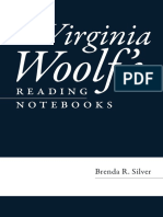 Woolf Reading Notebooks