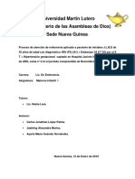 Universidad Martín Lutero Trabajo Nubia Lara Final